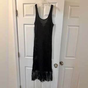 & Other Stories Fringe Crochet Coverup